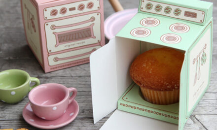 The trend of conferring delicious muffins in exquisite boxes