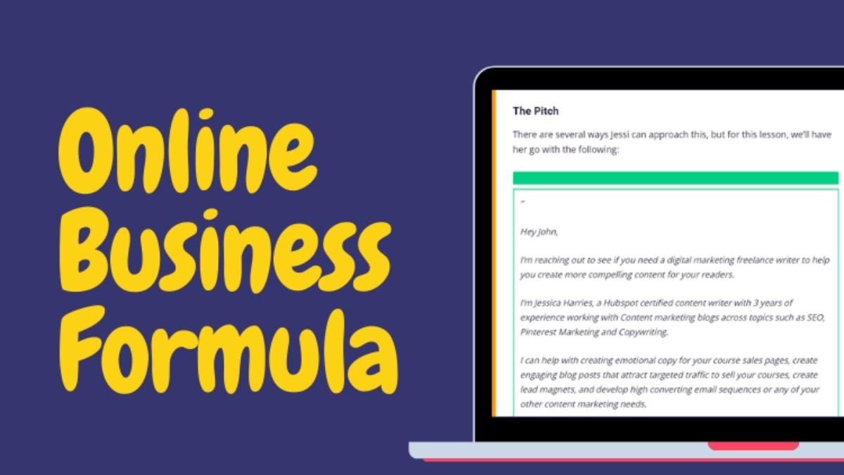 Online Business Success Formula
